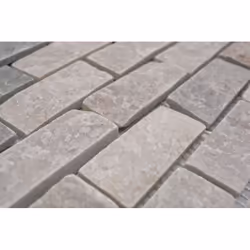 Mosani MOS36-0208 carreau Mosaique Gris, Beige