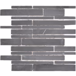Mosani MOS34-0206, Mosaique, Anthracite, Intérieure, Rectangle, 305 mm, 300 mm