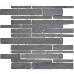 Mosani MOS34-0206 carreau Mosaique Anthracite