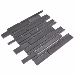 Mosani MOS34-0206 carreau Mosaique Anthracite