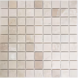 Mosani MOS42-0104, Mosaique, Marbre, Crème, Intérieure, Rectangle, 305 mm