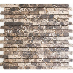 Mosani MOS40-1304 carreau Mosaique Marron