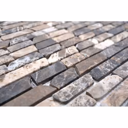 Mosani MOS40-1304 carreau Mosaique Marron