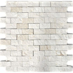 Mosani MOS29-49248 carreau Mosaique Blanc