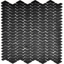 Mosani MOS140-HB31B carreau Mosaique Noir