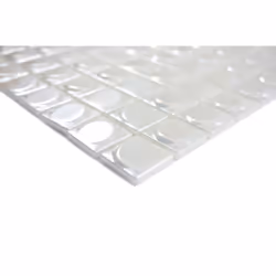 Mosani MOS350-12 carreau Mosaique Blanc