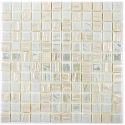 Mosani MOS355-11 carreau Mosaique Blanc
