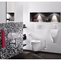 Mosani MOS52-0302 carreau Mosaique Noir, Gris, Blanc
