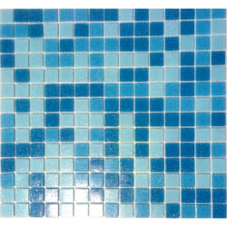 Mosani MOS52-0402 carreau Mosaique Bleu