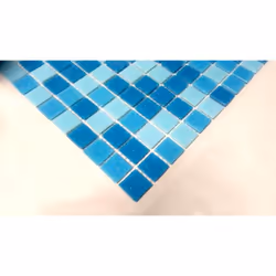 Mosani MOS52-0402 carreau Mosaique Bleu