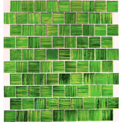 Mosani MOS68-CF43 carreau Mosaique Vert