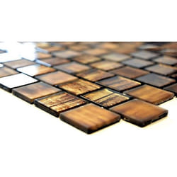 Mosani MOS68-CF45 carreau Mosaique Marron