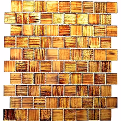 Mosani MOS68-CF45 carreau Mosaique Marron