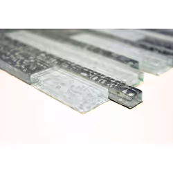 Mosani MOS86-8CFL carreau Mosaique Gris, Blanc