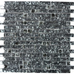 Mosani MOS87-MV718 carreau Mosaique Noir