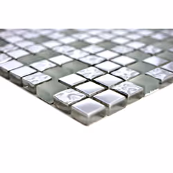 Mosani MOS92-0217 carreau Mosaique Argent