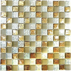 Mosani MOS88-8LU80 carreau Mosaique Beige