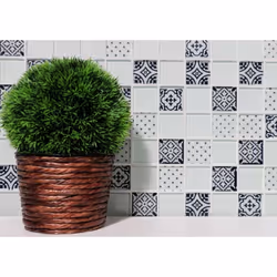 Mosani MOS78B-0103 carreau Mosaique Blanc