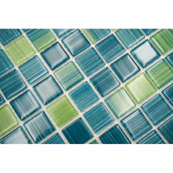 Mosani MOS64-0509 carreau Mosaique Vert
