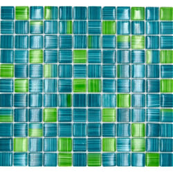 Mosani MOS74-0509 carreau Mosaique Vert