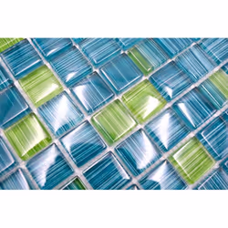 Mosani MOS74-0509 carreau Mosaique Vert