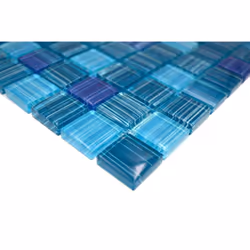Mosani MOS74-0409 carreau Mosaique Bleu