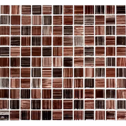Mosani MOS64-1309, Mosaique, Verre, Marron, Intérieure, Rectangle, 327 mm
