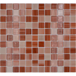 Mosani MOS64-1209, Mosaique, Verre, Beige, Intérieure, Rectangle, 327 mm