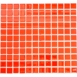 Mosani MOS60-0904, Mosaique, Verre, Rouge, Intérieure, Rectangle, 327 mm