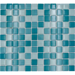 Mosani MOS72-0602, Mosaique, Verre, Blanc, Intérieure, Rectangle, 327 mm
