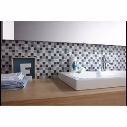 Mosani MOS62-0204 carreau Mosaique Gris