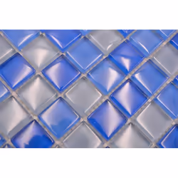 Mosani MOS72-0406 carreau Mosaique Bleu