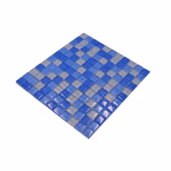 Mosani MOS72-0406 carreau Mosaique Bleu