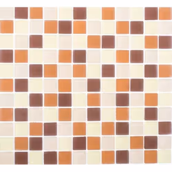 Mosani MOS72-1311, Mosaique, Verre, Marron, Intérieure, Rectangle, 327 mm