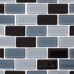 Mosani MOS66-0208 carreau Mosaique Noir