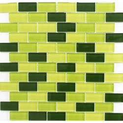 Mosani MOS76-0506 carreau Mosaique Vert