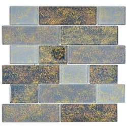 Mosani MOS68-2569L carreau Mosaique Noir