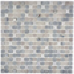 Mosani MOS91-0204 carreau Mosaique Gris