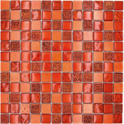 Mosani MOS83-CB30 carreau Mosaique Rouge