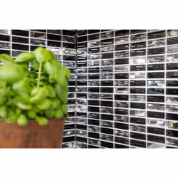 Mosani MOS87-0301 carreau Mosaique Noir