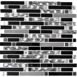 Mosani MOS67-GV478 carreau Mosaique Noir