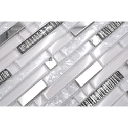 Mosani MOS86-0104 carreau Mosaique Blanc