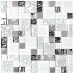 Mosani MOS88-01699 carreau Mosaique Blanc