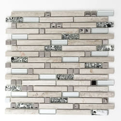 Mosani MOS86-0108 carreau Mosaique Blanc