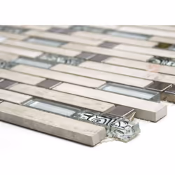 Mosani MOS86-0108 carreau Mosaique Blanc