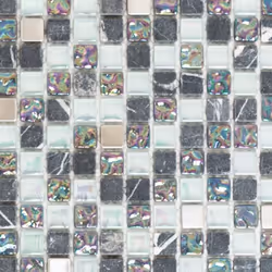 Mosani MOS92-0206 carreau Mosaique Gris