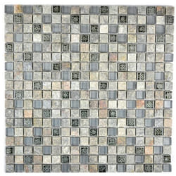 Mosani MOS92-02M7 carreau Mosaique Gris