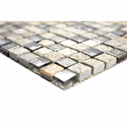 Mosani MOS92-02M7 carreau Mosaique Gris