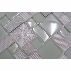 Mosani MOS88-MC669 carreau Mosaique Gris