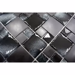 Mosani MOS88-0304 carreau Mosaique Noir